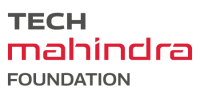Logo Tech mahindra foundation