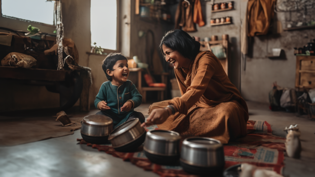 psychoBABEL_a_5-year-old_Indian_child_laughing_and_sitting_on_t_7ef018cc-6306-4371-bfd0-02babd92c84e
